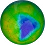 Antarctic Ozone 2003-11-11